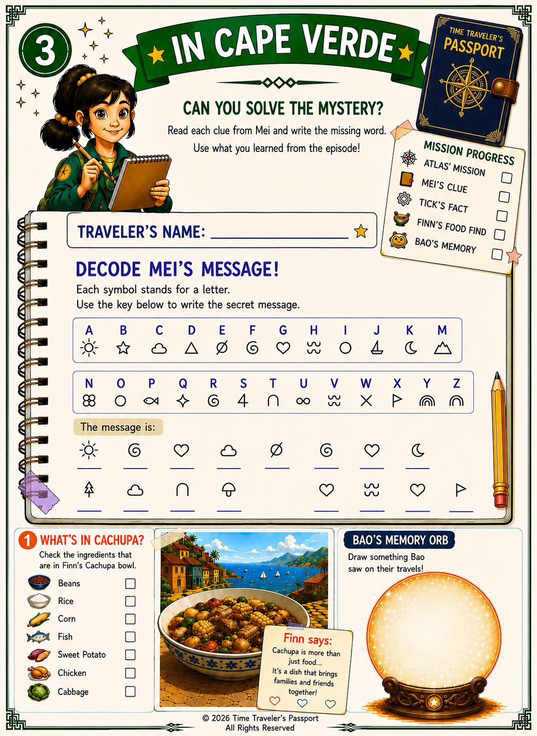 ⭐ Cape Verde Express Mission Activities (English)